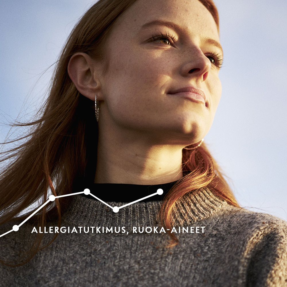 Allergeeni-IgE-tutkimus, ruoka-aineet