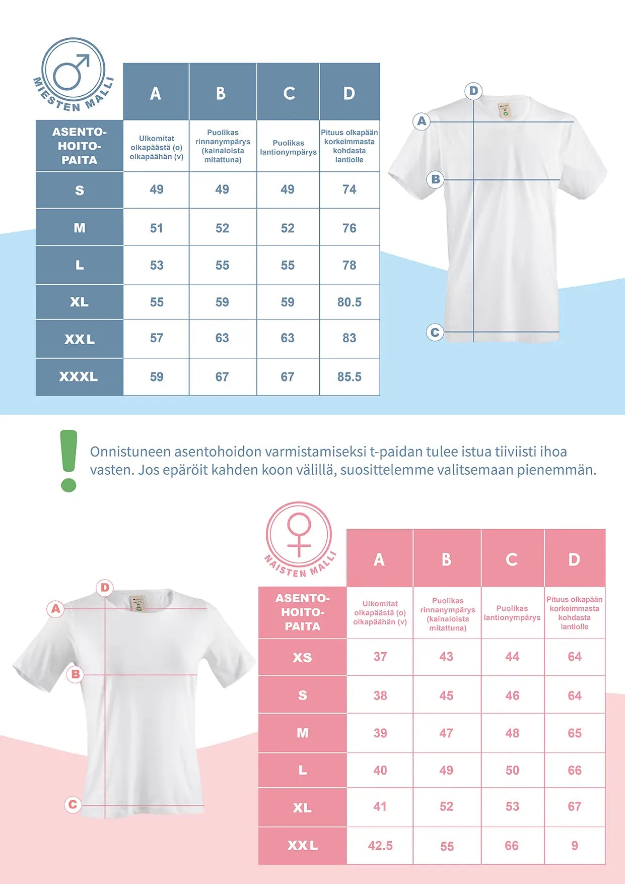 Somnipax shirt -kuorsauspaita naisille + ilmatyyny