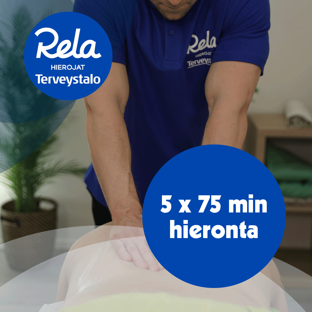 5 x 75 min hieronta