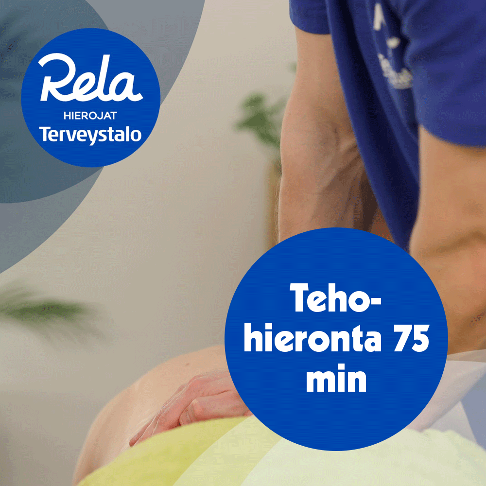 Tehohieronta 75 min